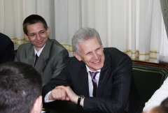 С Министром образования и науки, Фурсенко Андреем Александровичем